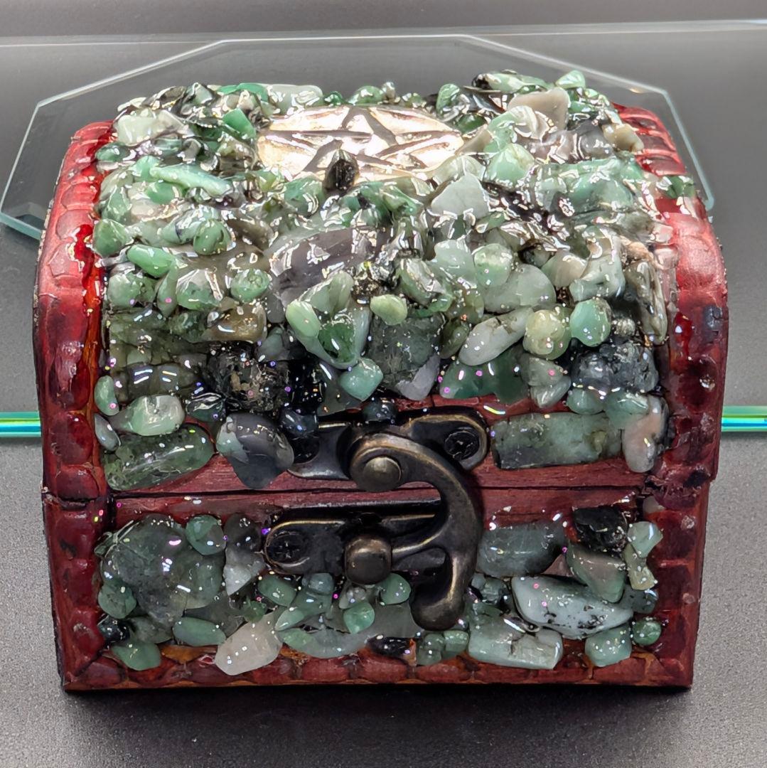 【1点物】 ソロモン王の鍵 護符魔術オルゴンボックス〜木星エメラルドタブレット〜