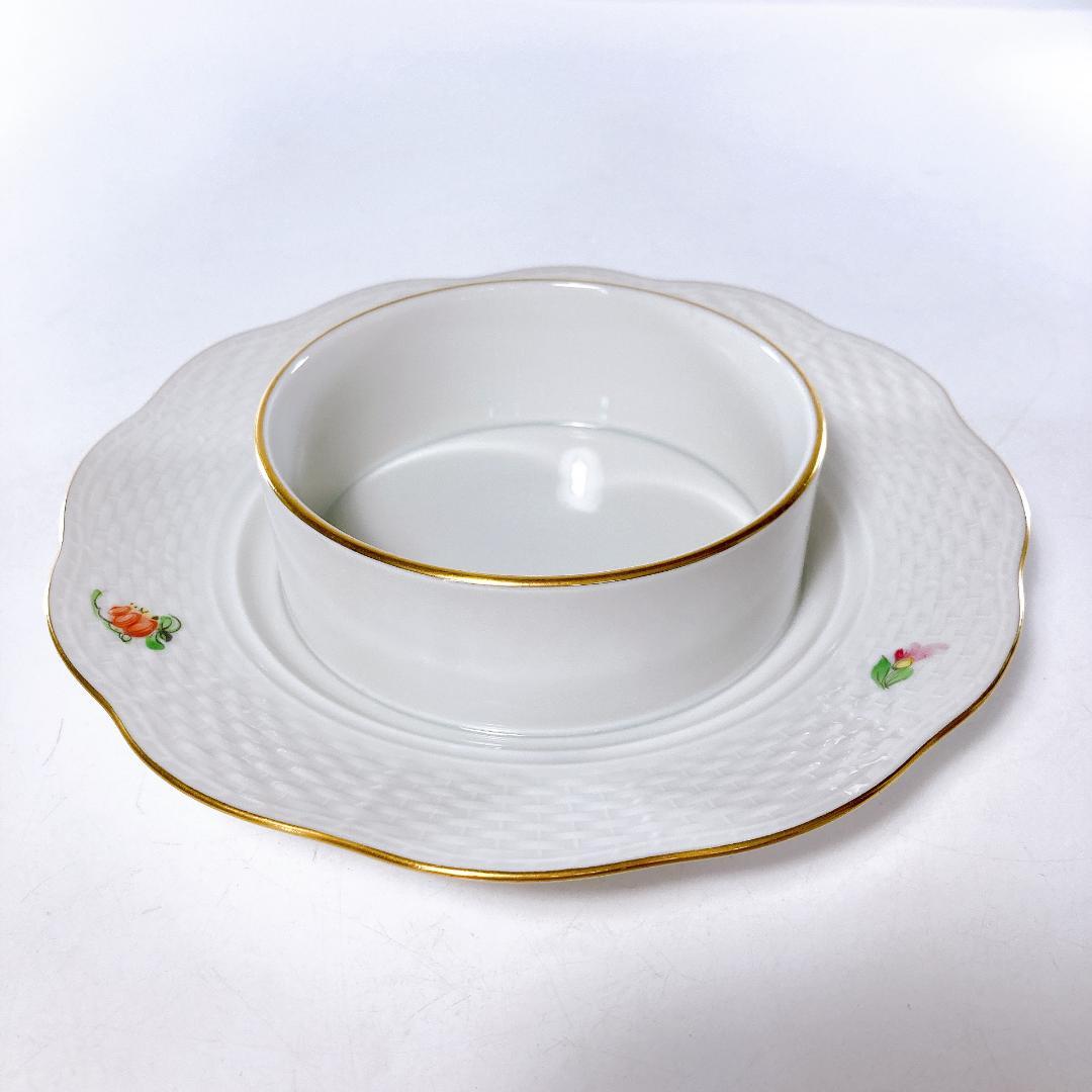 希少 ヘレンド Herend ミルフルール ソースボート　|2479|☆