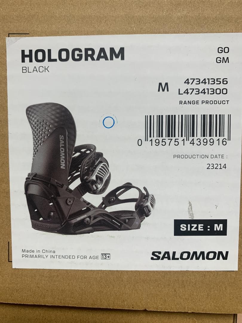24-25 SALOMON サロモン HOLOGRAM ホログラム