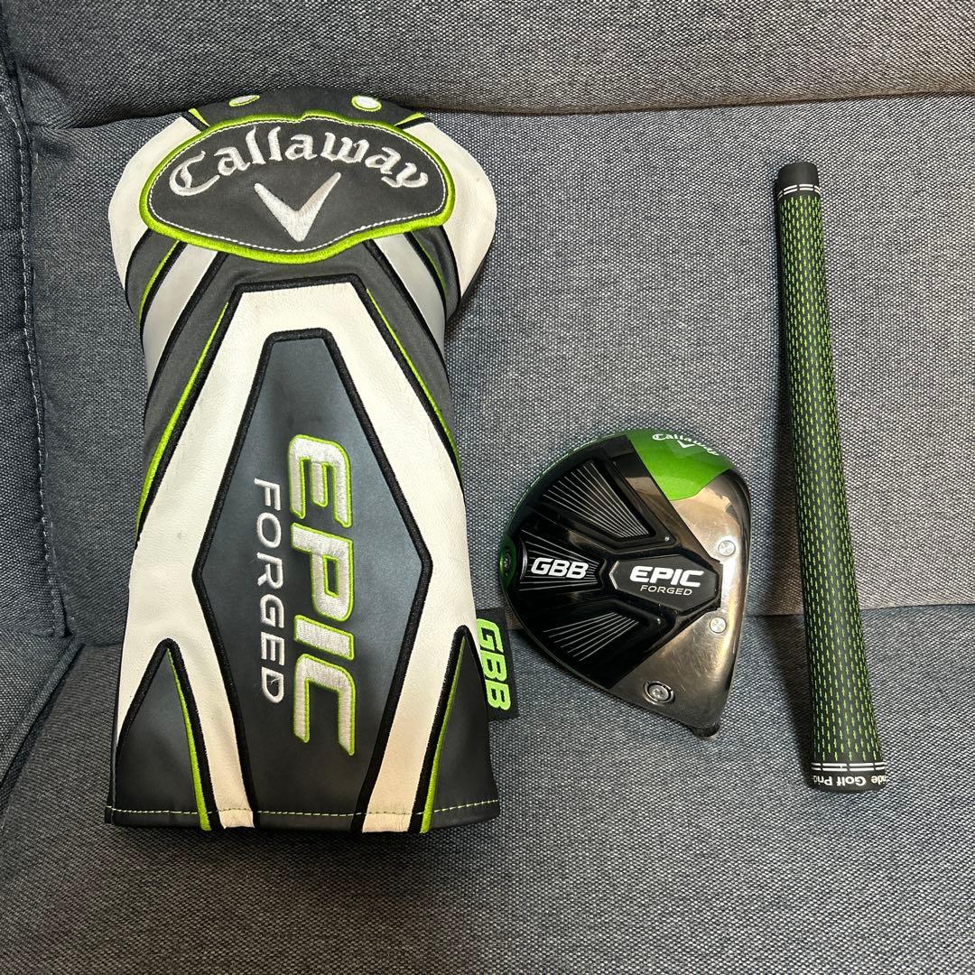 キャロウェイ GBB EPIC FORGED ヘッド カバー グリップ ３点