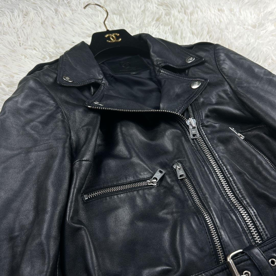 ジャケット・アウター Alexander McQueen LEATHER BIKER JACKET