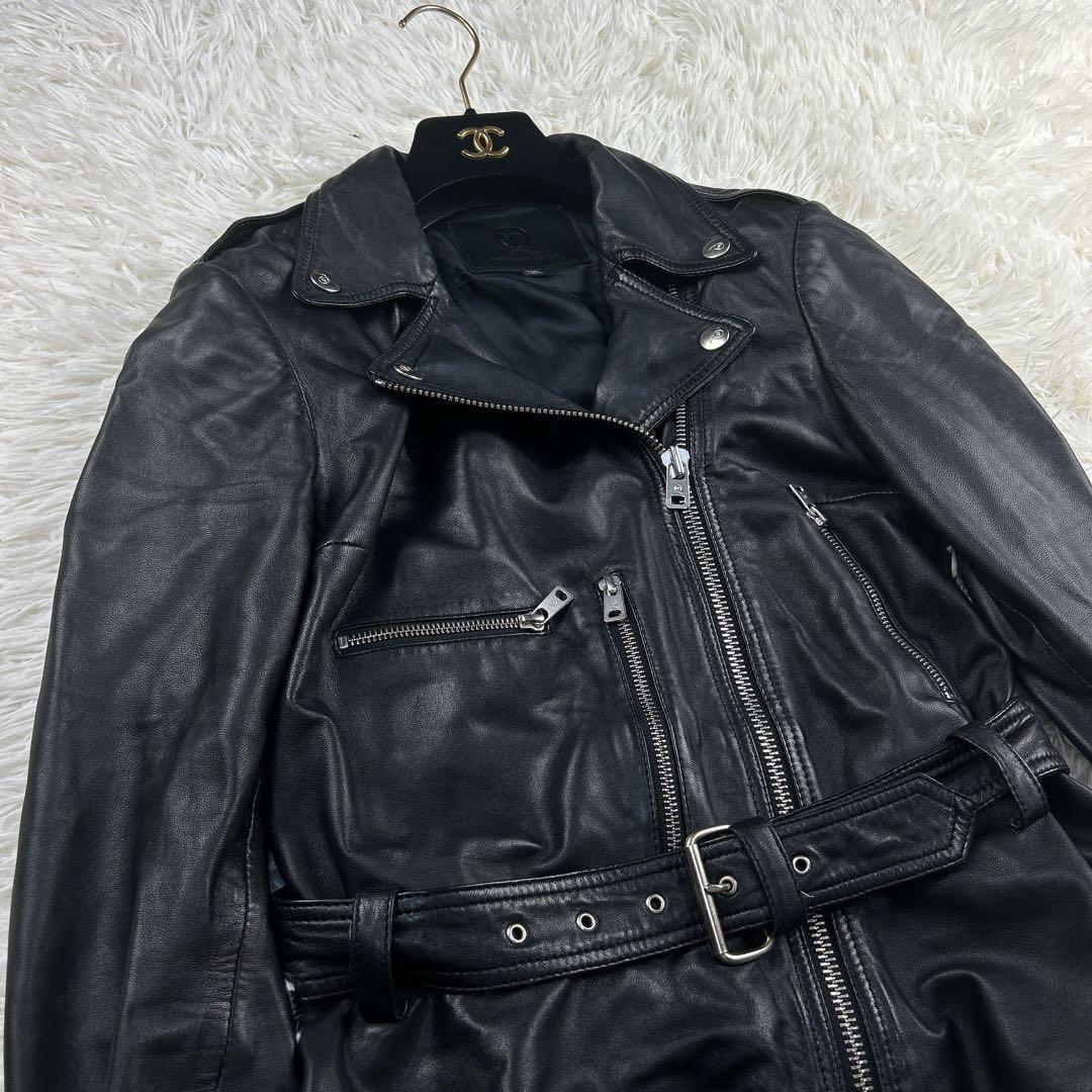 ジャケット・アウター Alexander McQueen LEATHER BIKER JACKET