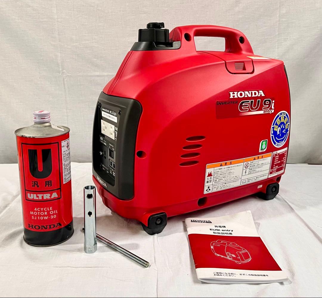 ③ 【美品】Honda ホンダ 発電機 EU9i entry 900VA +α