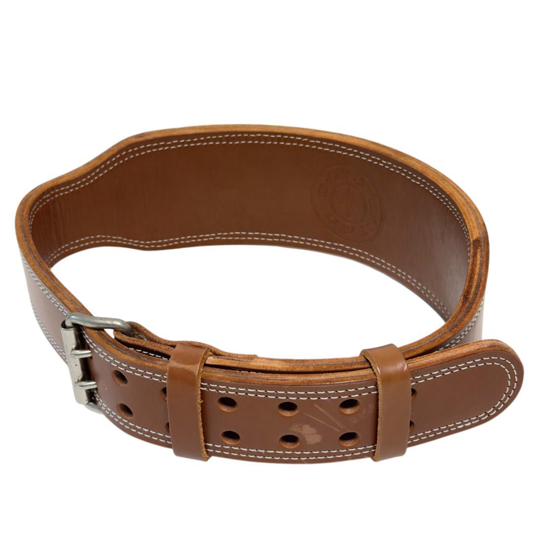 美品　ゴールドジム プロレザーベルト XLサイズ トレーニングベルト