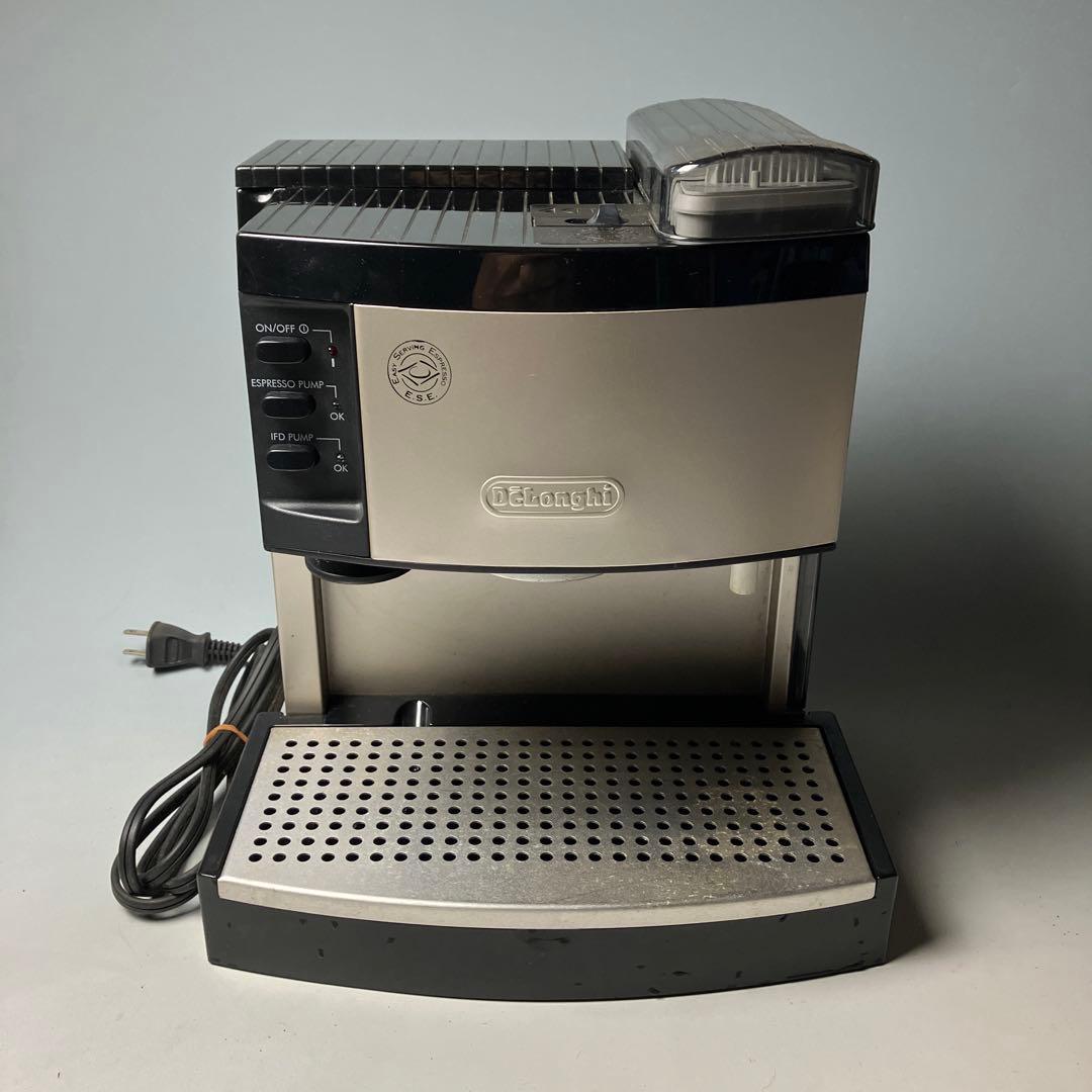 動作確認済／デロンギ 2ボイラー同時抽出 エスプレッソ・カプチーノ メーカー