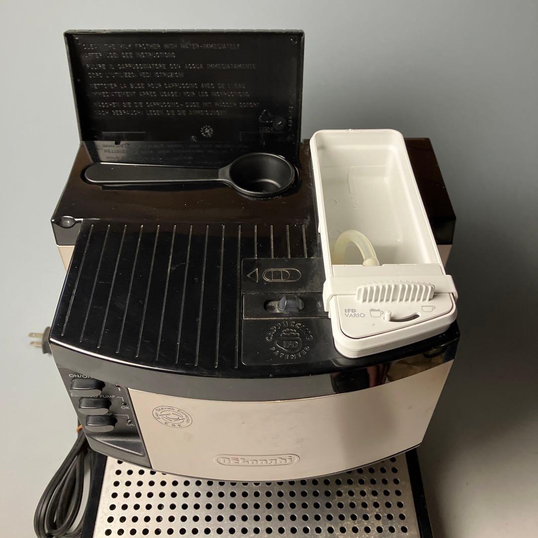 動作確認済／デロンギ 2ボイラー同時抽出 エスプレッソ・カプチーノ メーカー