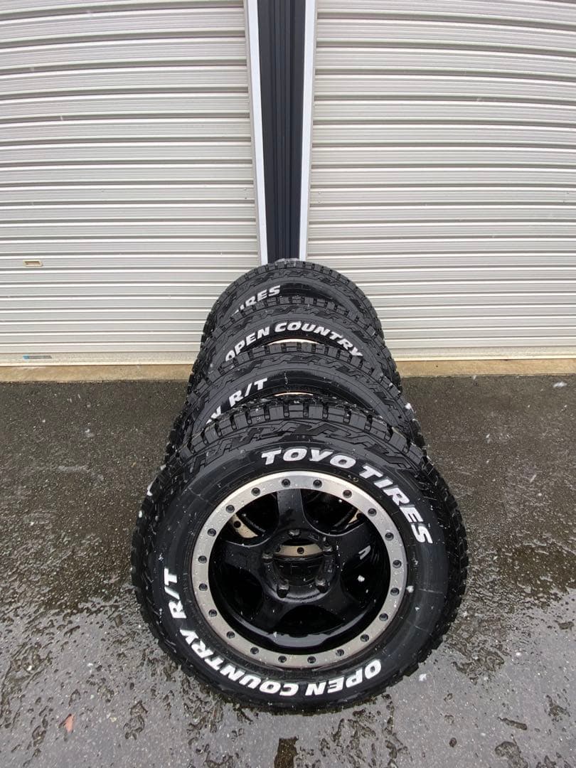 タイヤ ホイールセット 4本セット 16インチジムニー 185/85R16