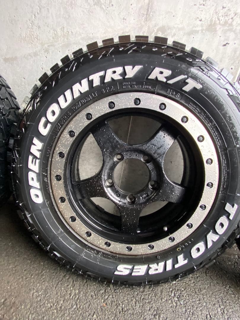 タイヤ ホイールセット 4本セット 16インチジムニー 185/85R16