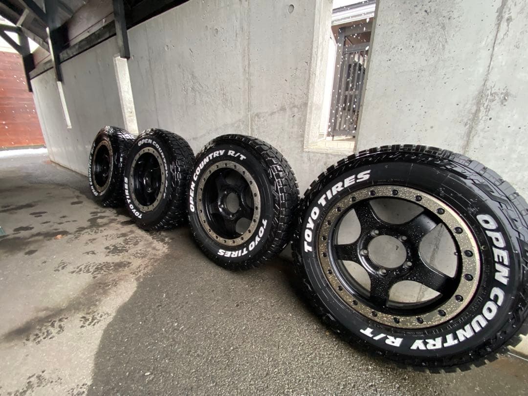 タイヤ ホイールセット 4本セット 16インチジムニー 185/85R16