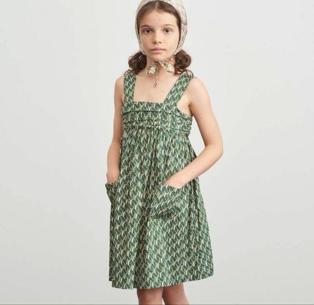 CARAMEL ワンピース 4y ABELIA DRESS キャミワンピ ドレス