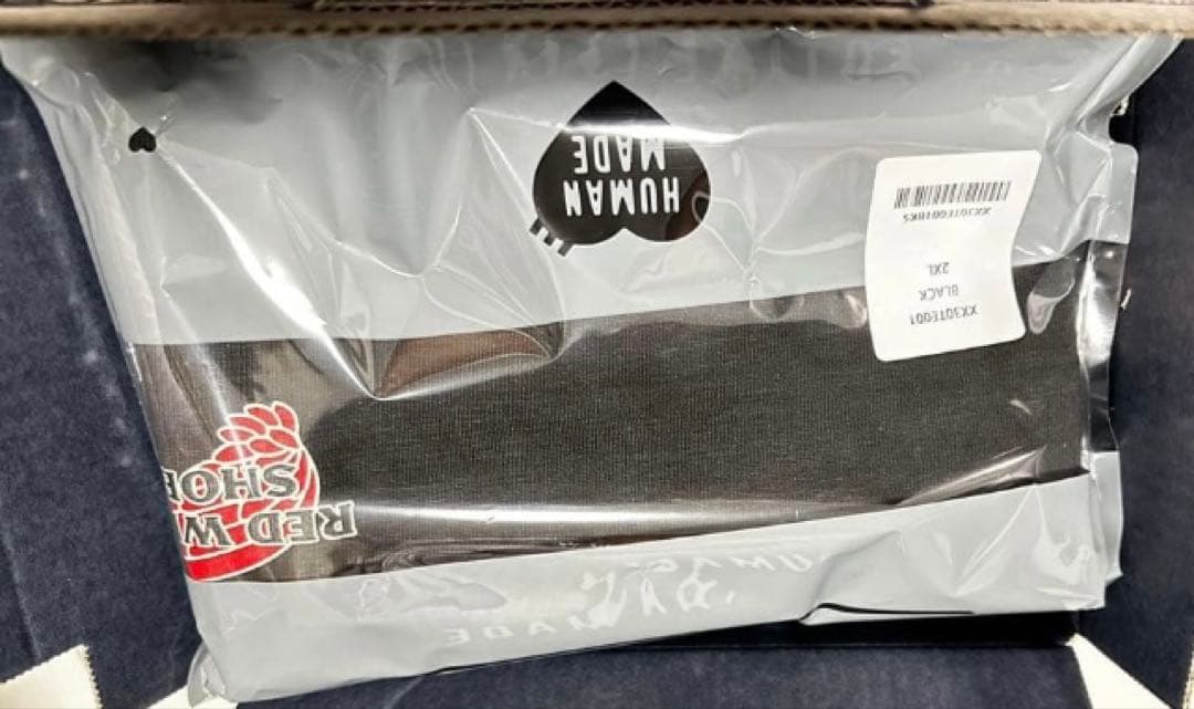 HUMAN MADE X RED WING Tシャツ 2XL ブラック
