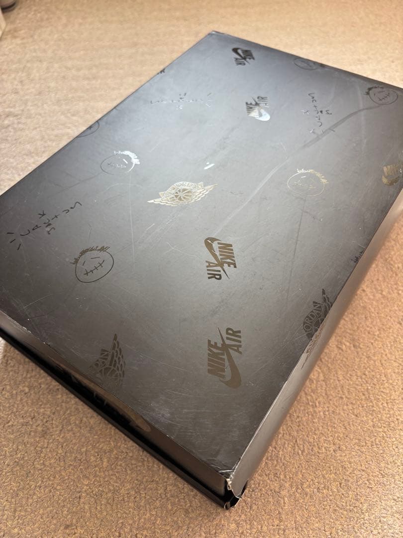 Nike travis scott ブラックファントム　27.5