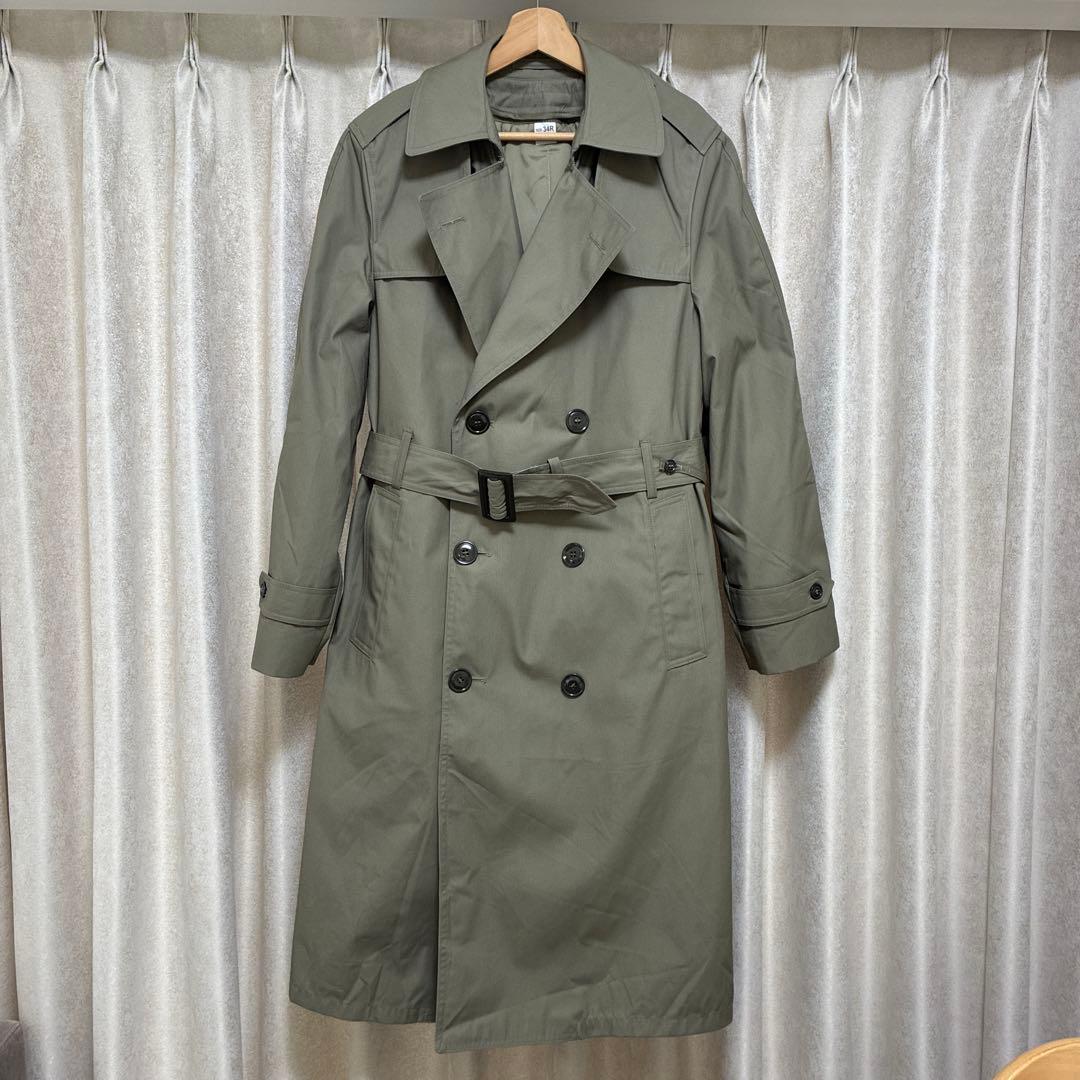 DSCP トレンチコート／サイズ34R／カーキ