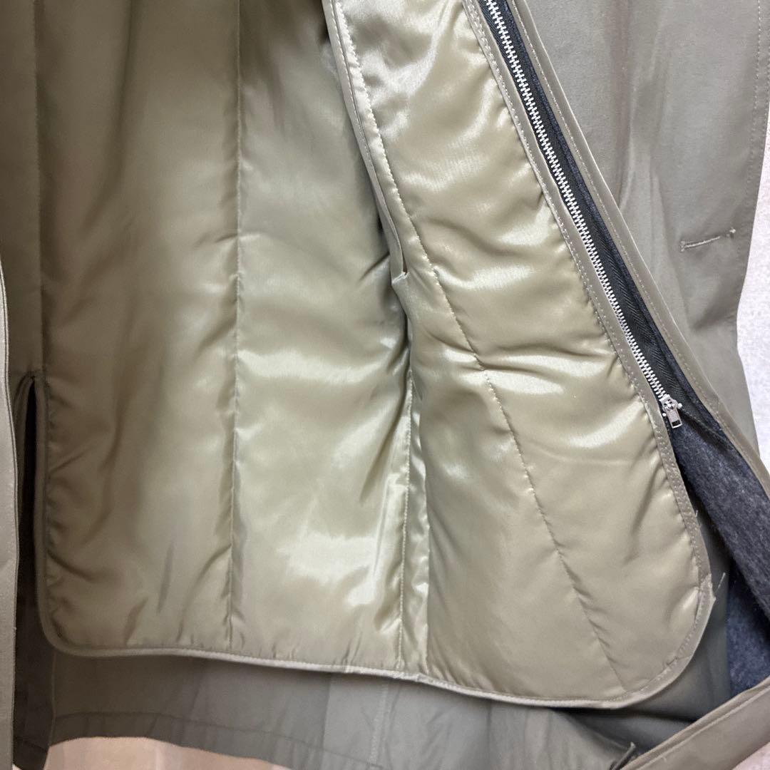 DSCP トレンチコート／サイズ34R／カーキ