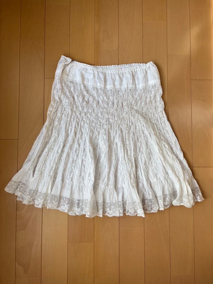 アンティークレーススカート