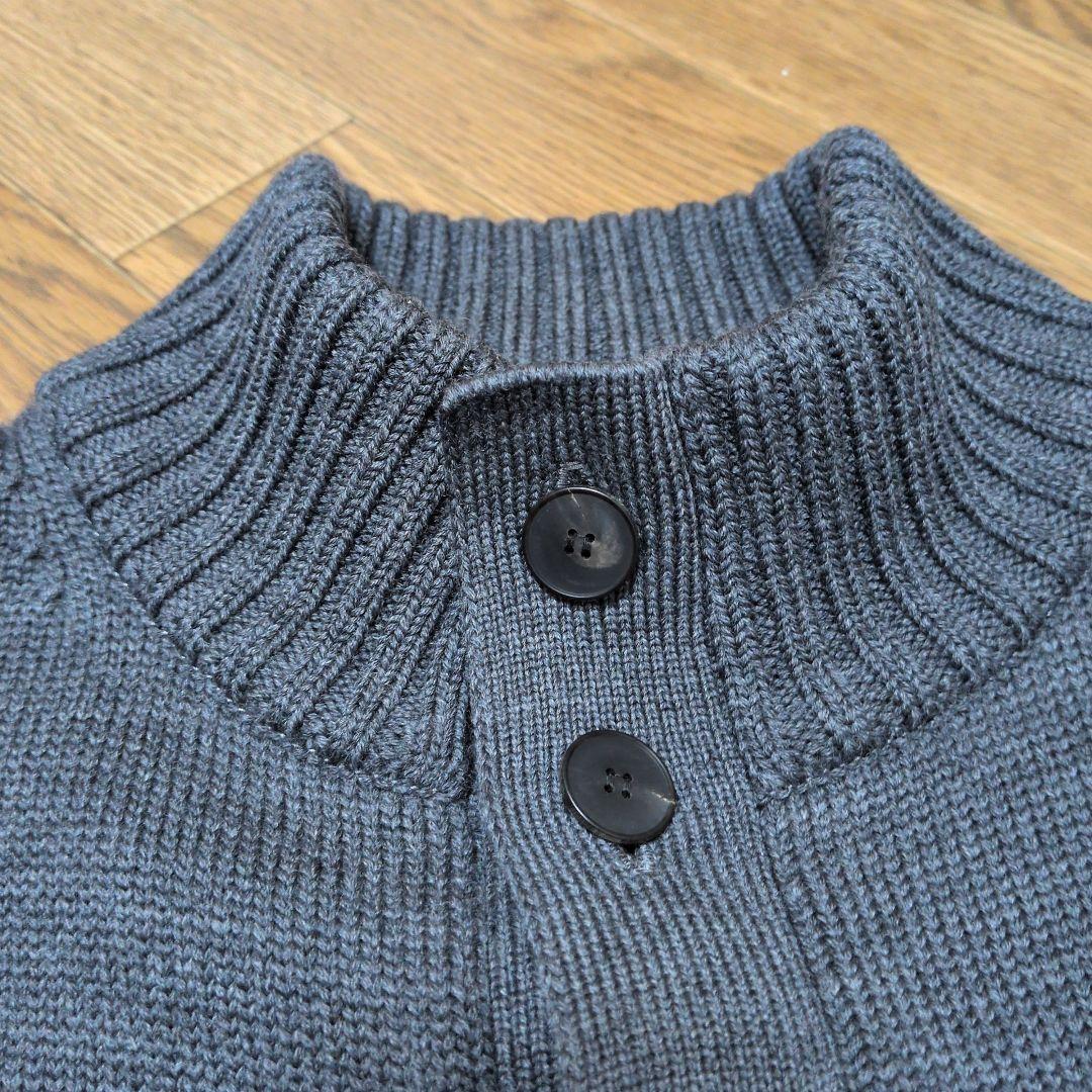 Maker's Shirt Kamakura グレー カーディガン 46