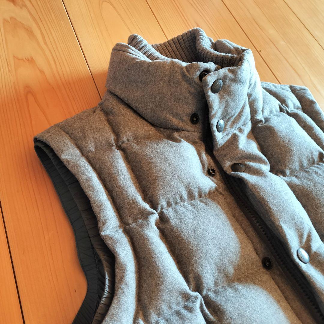 美品 MONCLER モンクレール 　ベスト　グレー　サイズ 1(MS)