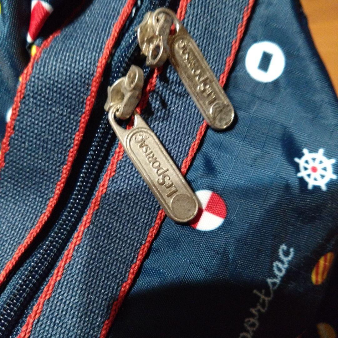 レスポートサック　2wayボストンバッグ　マリン　大容量　旅行