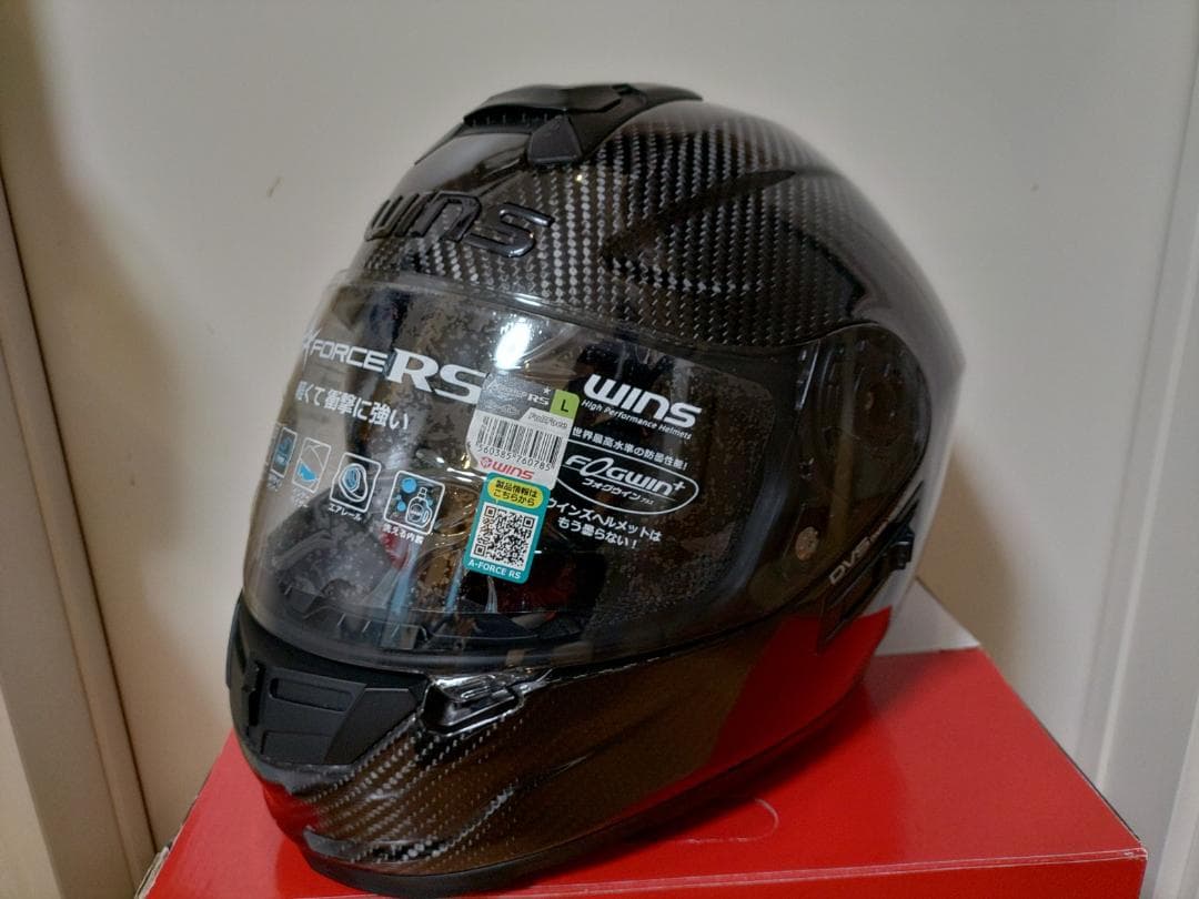 WINS A-FORCE RS TYPE-C フルフェイス Lサイズ カーボン