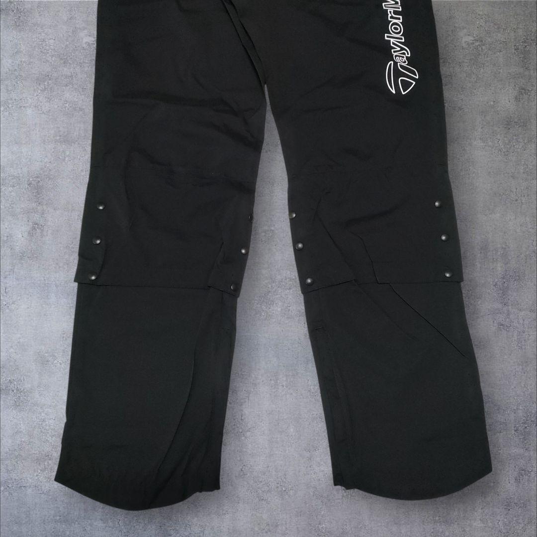 新品 TaylorMade テイラーメイド レインスーツ セットアップ 黒 L