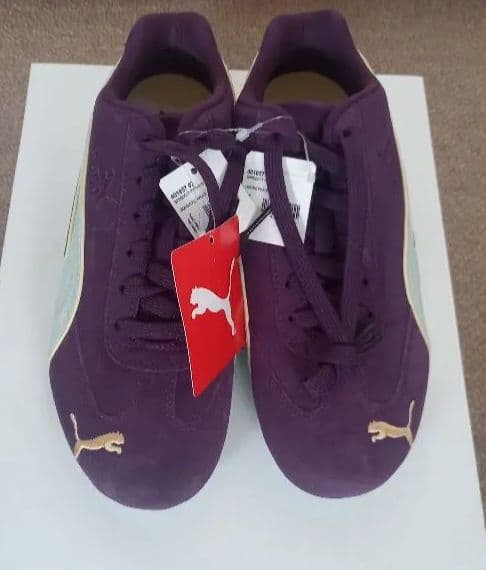 新品未使用　PUMA パープル スニーカー S553 HAS スピードキャット