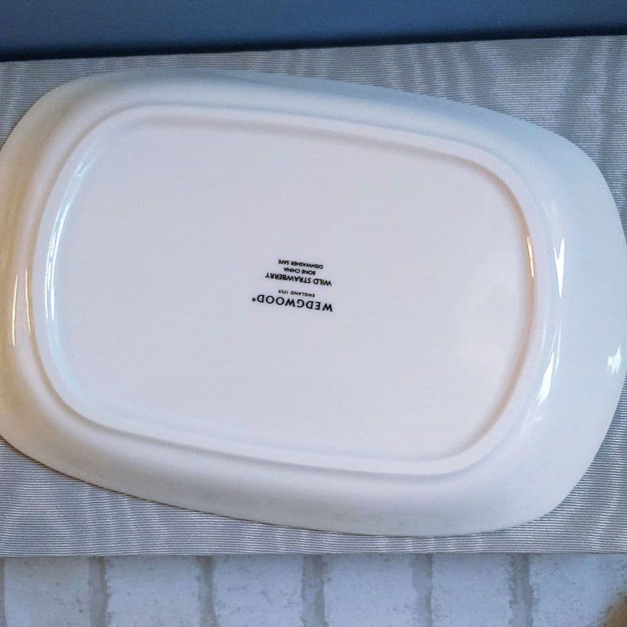 Springセール◆新品 ワイルドストロベリーC&S2客長皿1枚