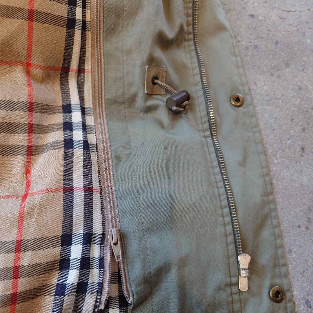 BURBERRY バーバリー ミリタリーコート ダウンコート ノバチェック