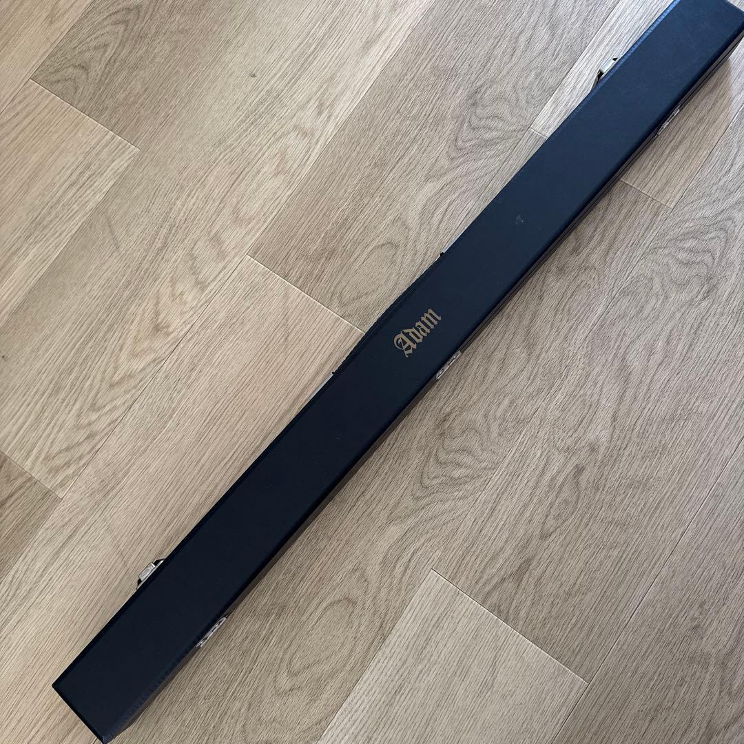 【良品】ビリヤード キュー Adamスコーピオン ロゴ入りキャップ&ケース付属