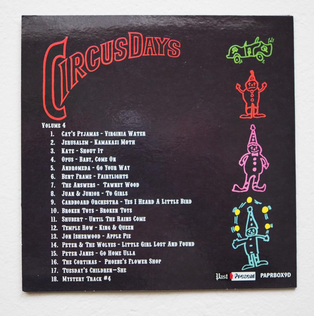 CIRCUS DAYS　イギリス　サイケポップ　紙ジャケCD６枚セット　ボックス