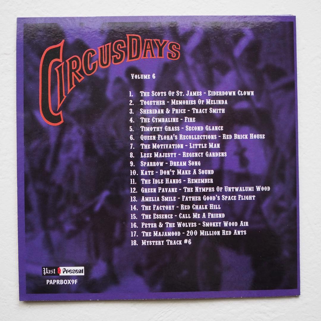 CIRCUS DAYS　イギリス　サイケポップ　紙ジャケCD６枚セット　ボックス