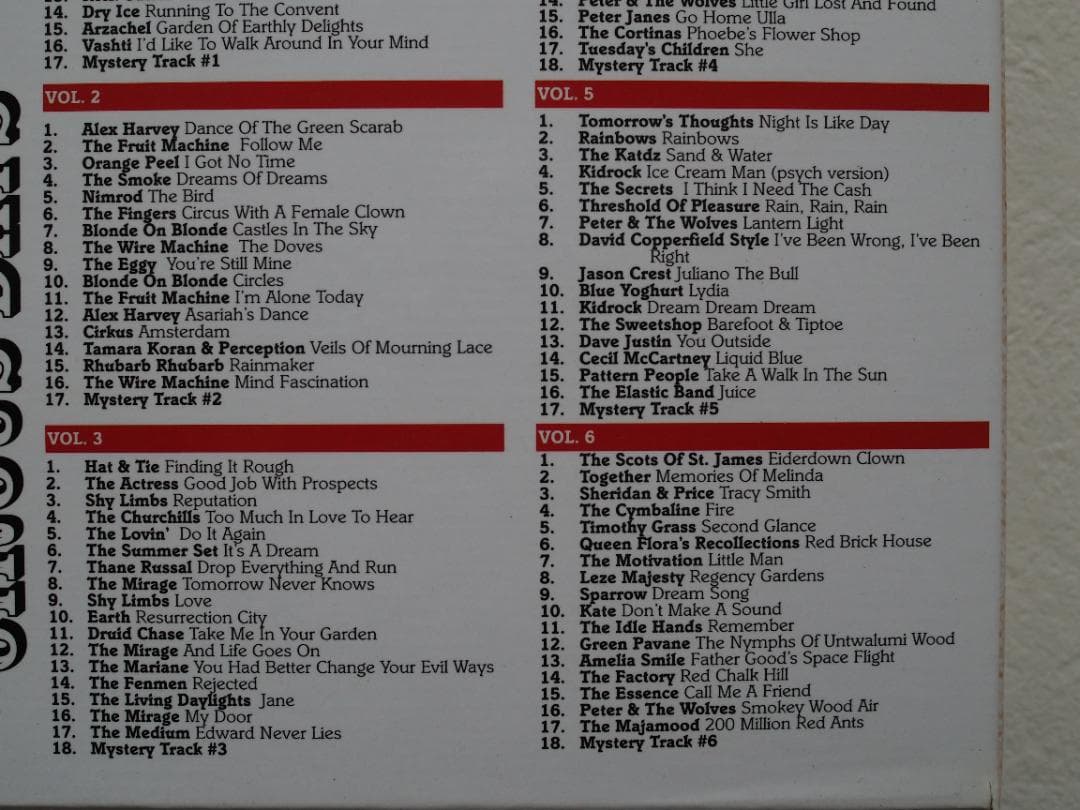 CIRCUS DAYS　イギリス　サイケポップ　紙ジャケCD６枚セット　ボックス