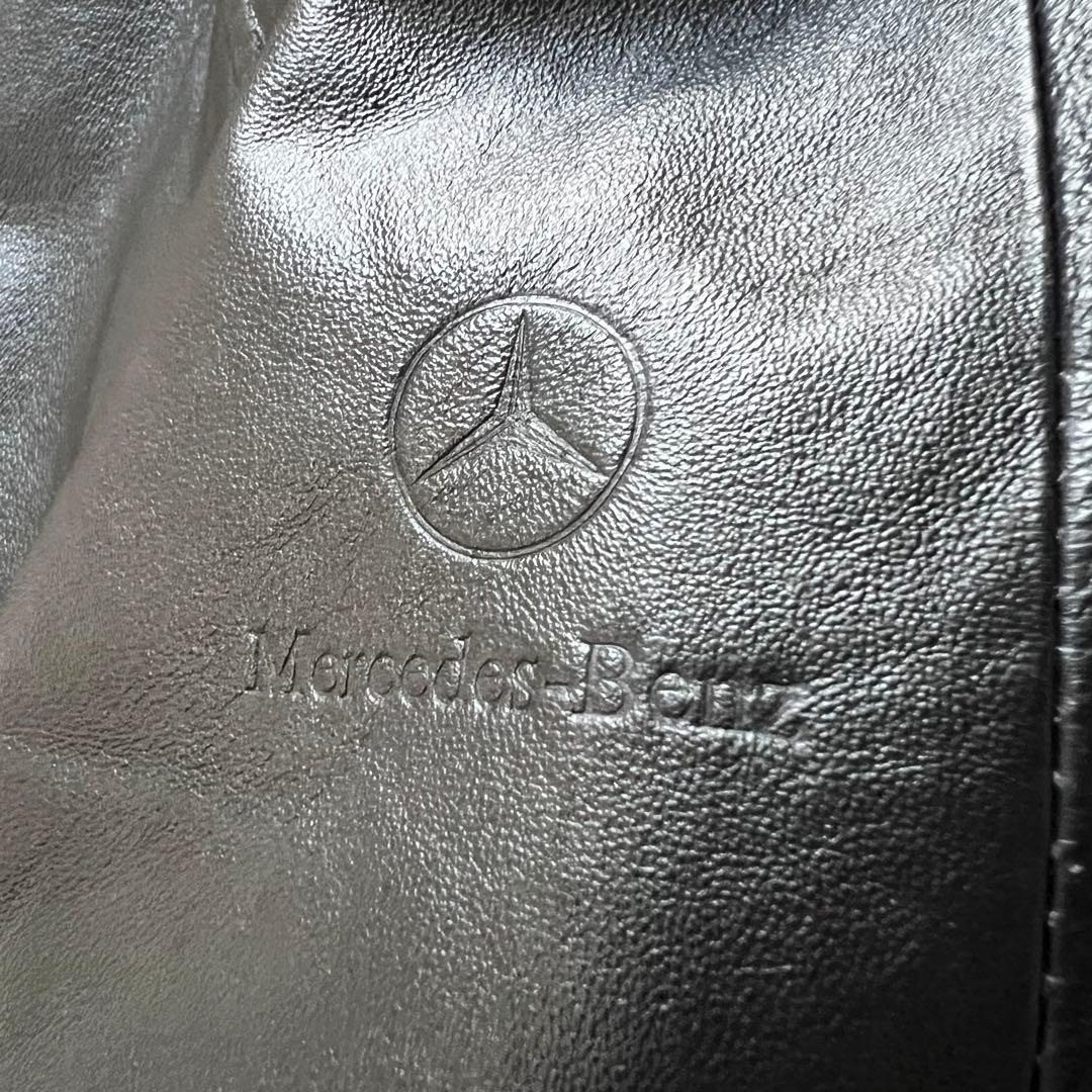 美品！！入手困難！メルセデスベンツ　レザージャケット　本革　ブラック　M