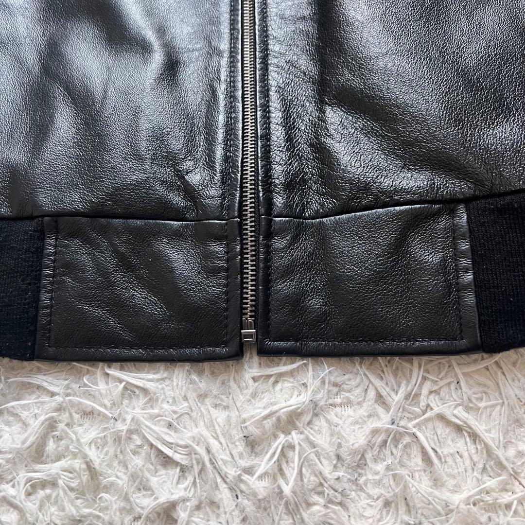 美品！！入手困難！メルセデスベンツ　レザージャケット　本革　ブラック　M