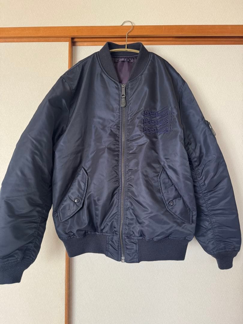 ネイビー MA-1 フライトジャケット AVIREX genzai限定MA-1