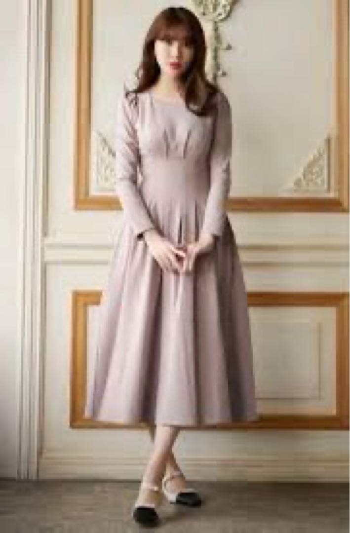 美品【Herlipto】Marylebone Midi Dress ⭐︎Sサイズ⭐︎