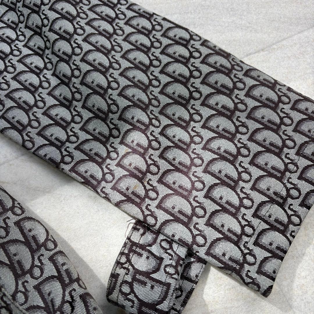 Christian Dior ディオール トロッター柄 コート オブリーク