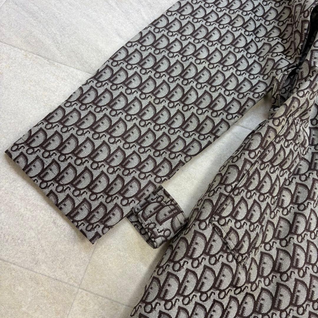 Christian Dior ディオール トロッター柄 コート オブリーク