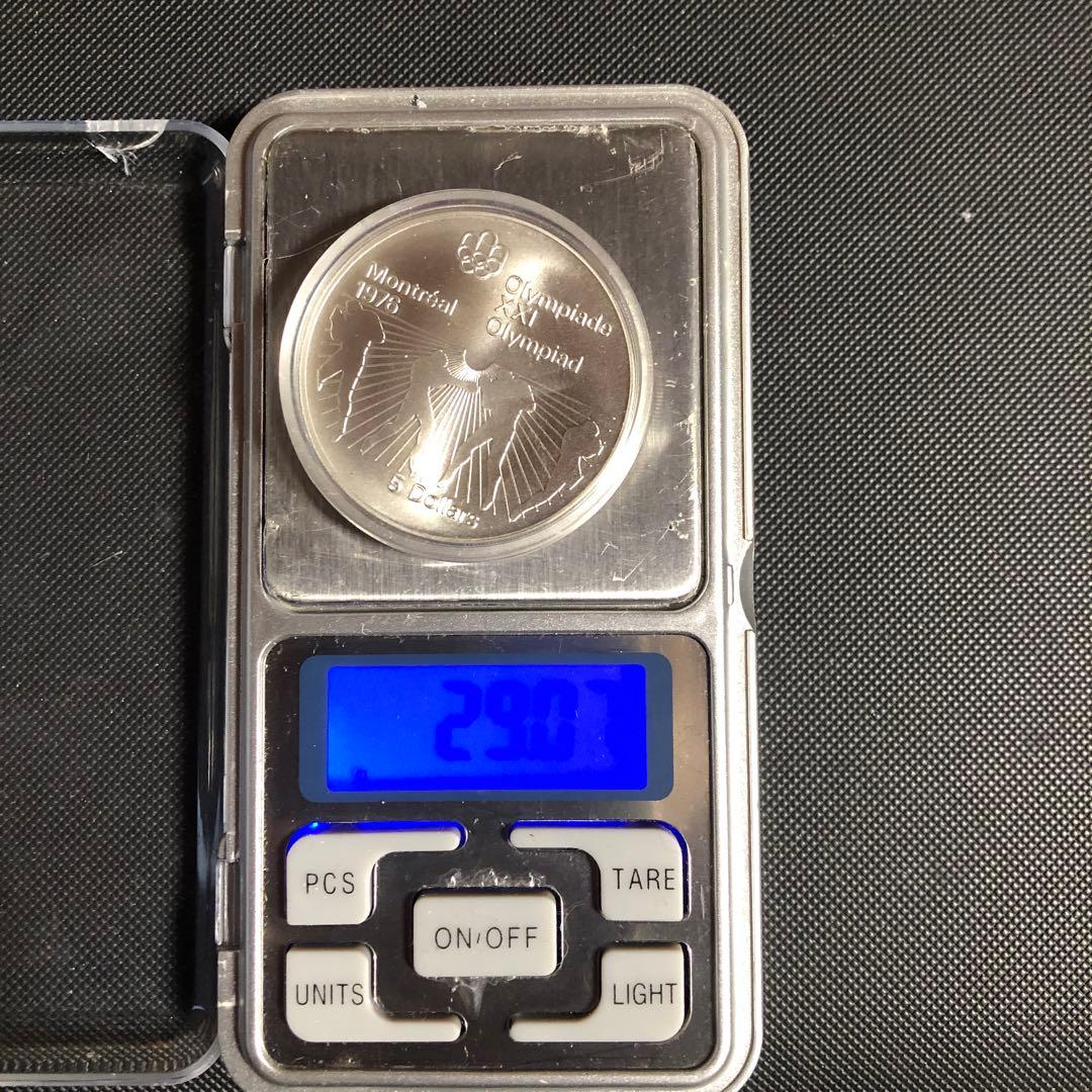 オリピック モントリオール大会 記念銀貨