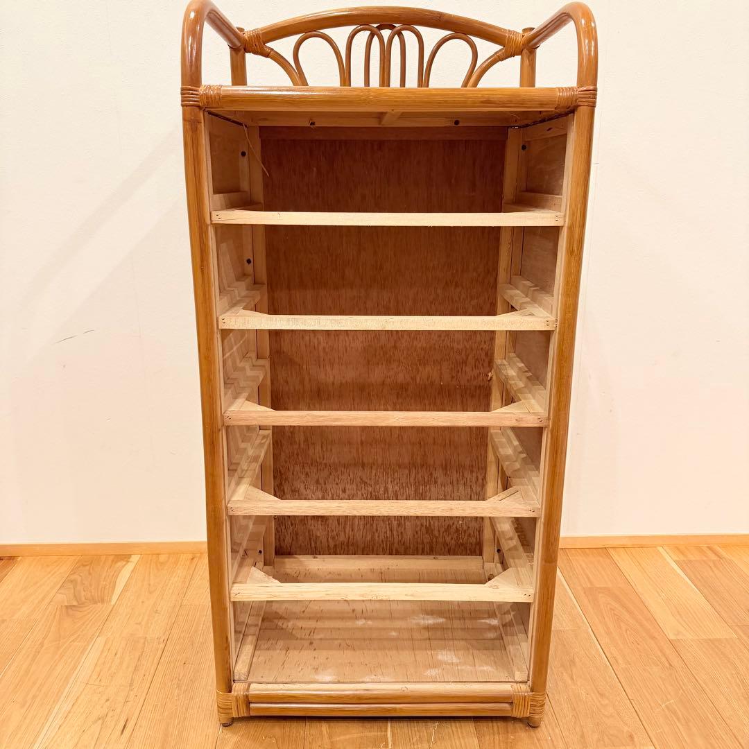 藤ラタン チェスト 6段 引き出し カゴ収納家具 箪笥 整理棚 タンス