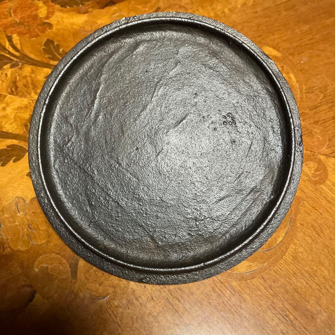 【大型】鉄瓶　南部鉄器　鶴と松　美術品　4ℓ アンティーク　美術品