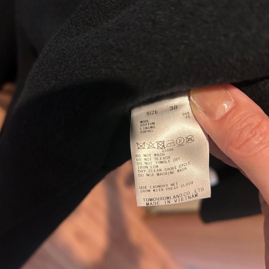 ウールダブルフェイス チェスターコート Ballsey トゥモローランド　38