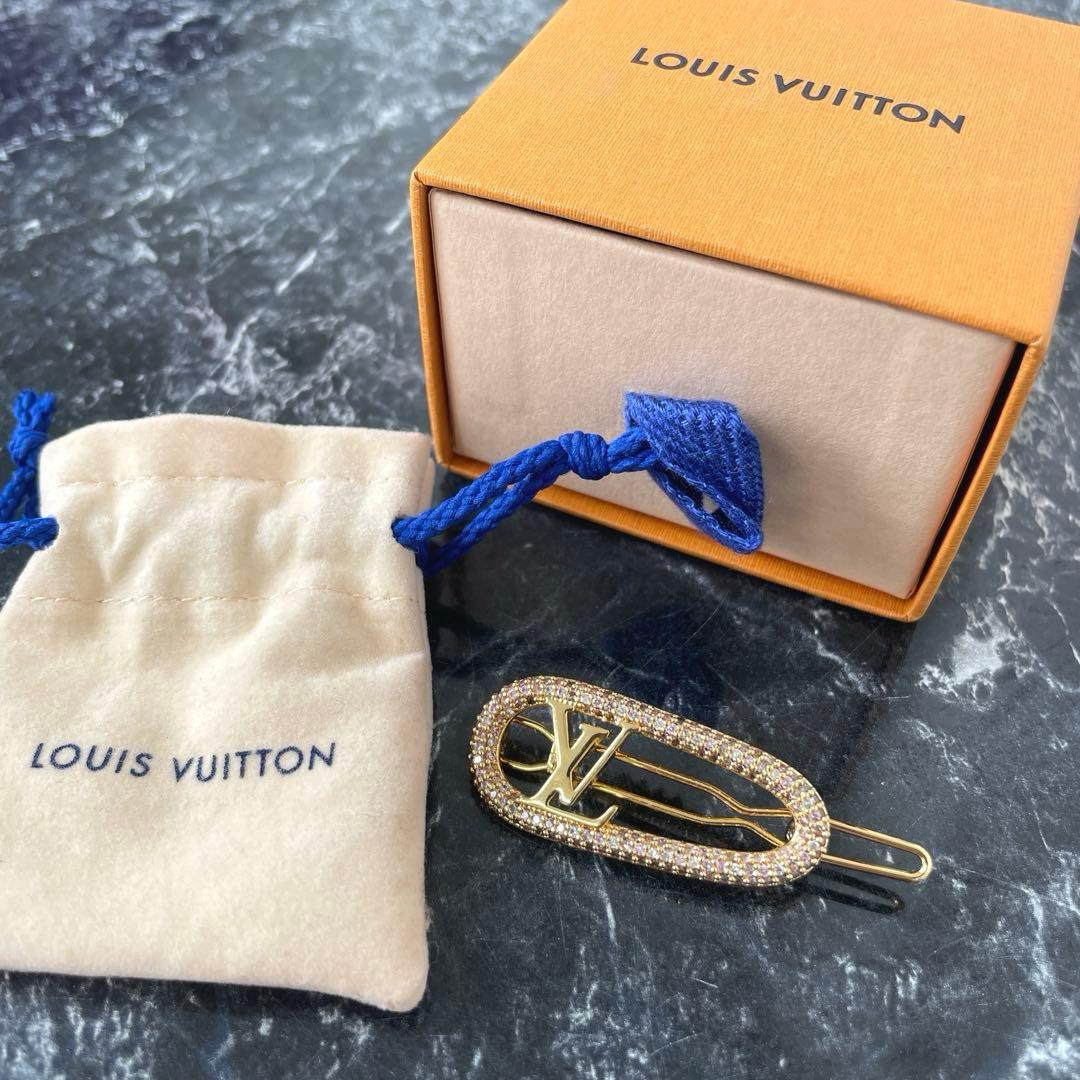 Louis Vuitton ヴィトン バレッタ マイ LV チェーン ヘアピン
