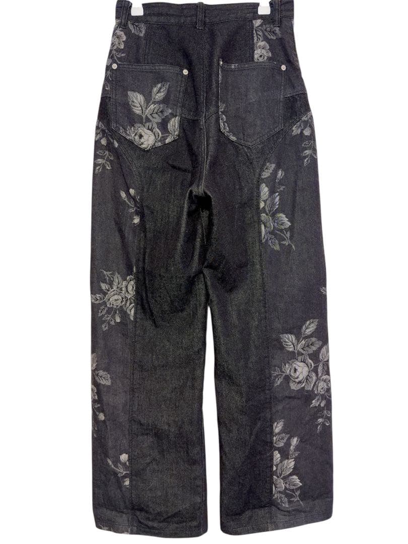 fetico 別注デニム ブラックサイズ38