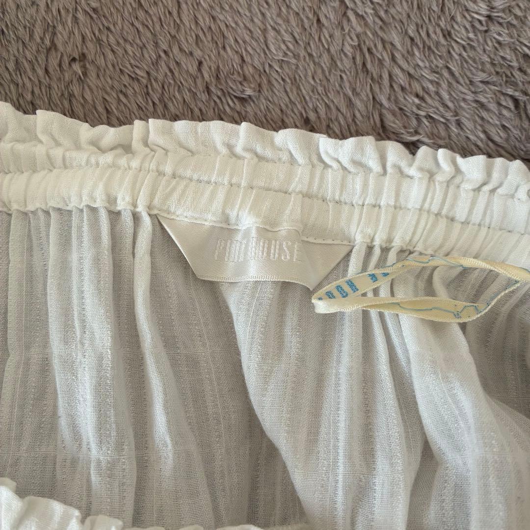 る*る様 美品 ピンクハウス ティアードスカート 段スカート ワンダフルワールド