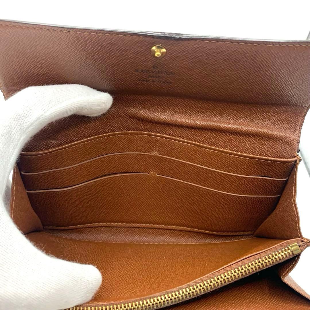 ルイヴィトン ポルトフォイユ 長財布 折り財布 二つ折り財布 モノグラム レザー