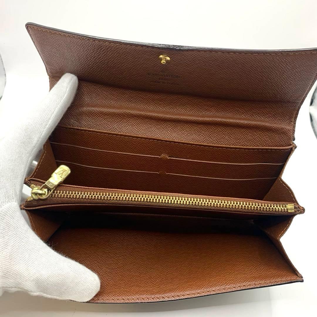 ルイヴィトン ポルトフォイユ 長財布 折り財布 二つ折り財布 モノグラム レザー