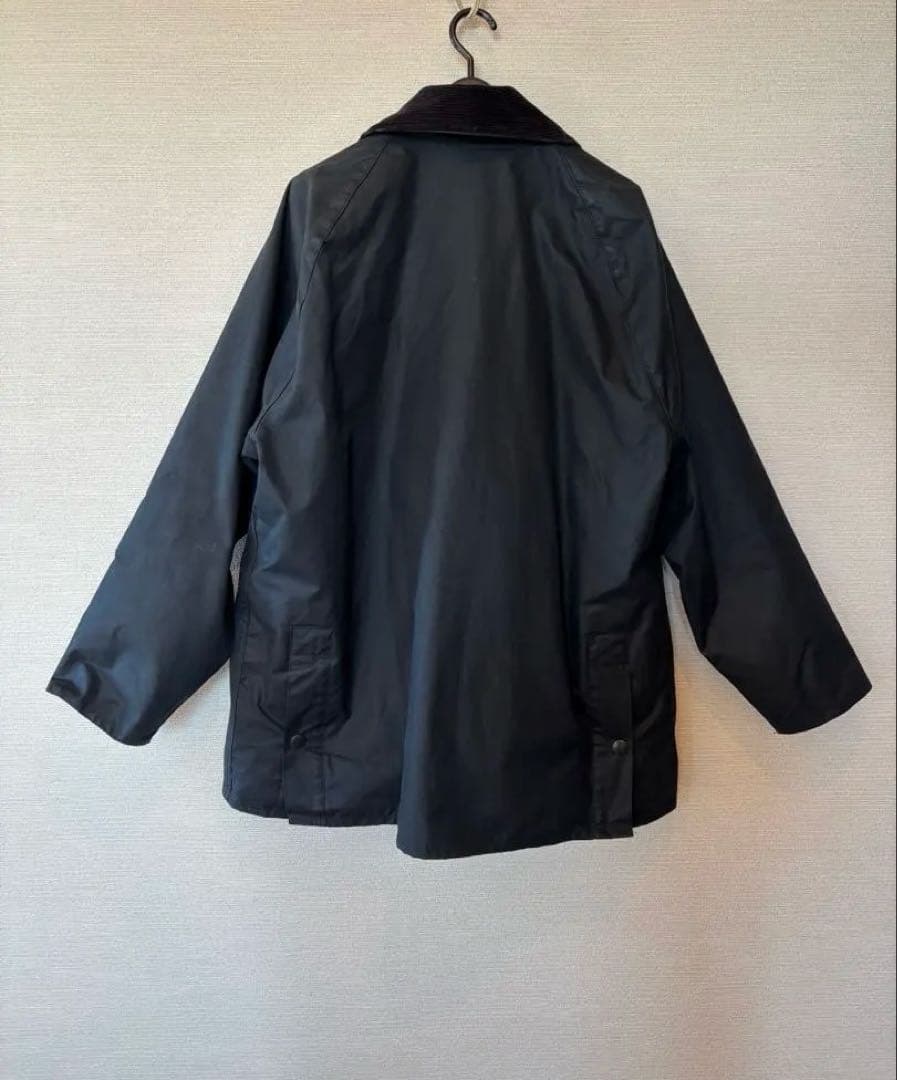 Barbour ブラック イギリス製 オイルドジャケット 42 XL