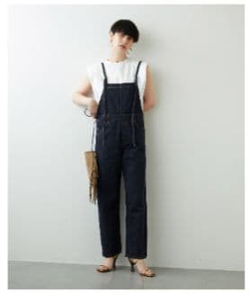 Whim Gazette ウィムガゼット ワンウォッシュ デニム オールインワン