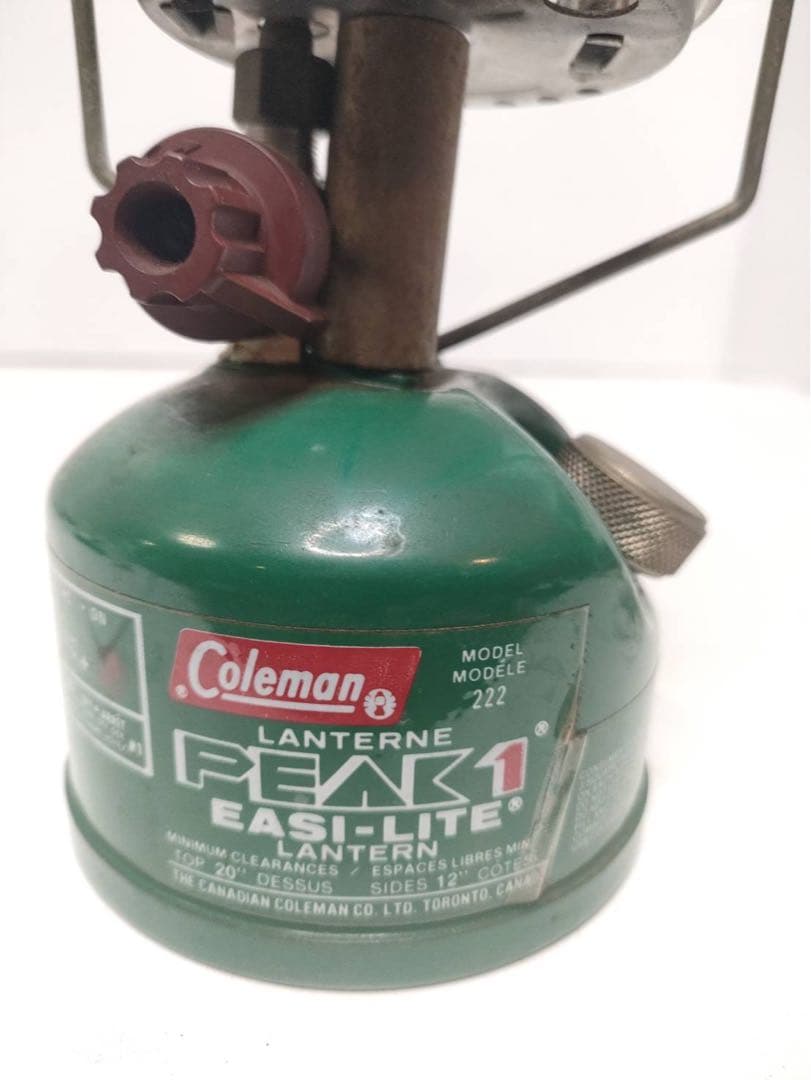 G1673Coleman Peak 1 モデル 222 ランタン カナダ製