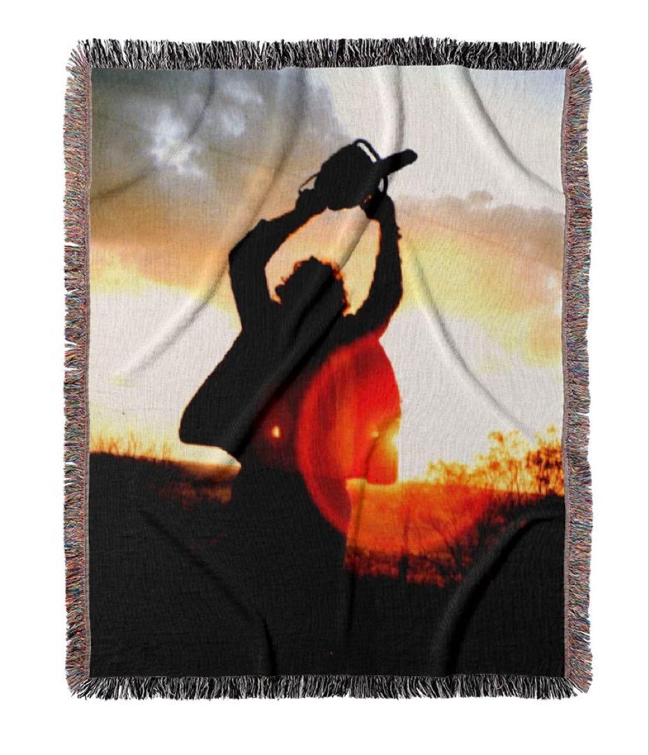 映画　悪魔のいけにえ　ブランケット rucking fotten 日本未発売